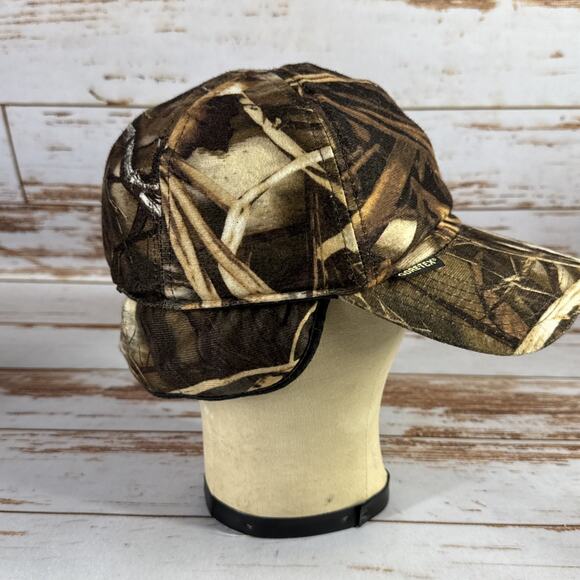 Cabela’s Goretex Woodland Camouflage Insulated Hat Men’s L - Picture 3 of 8